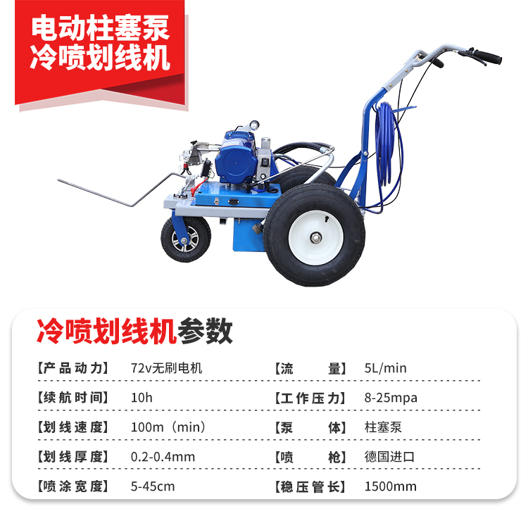 電動柱塞泵冷噴